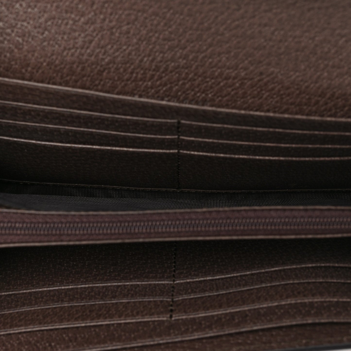 GG Supreme Monogram Web Ophidia Continental Wallet Brown