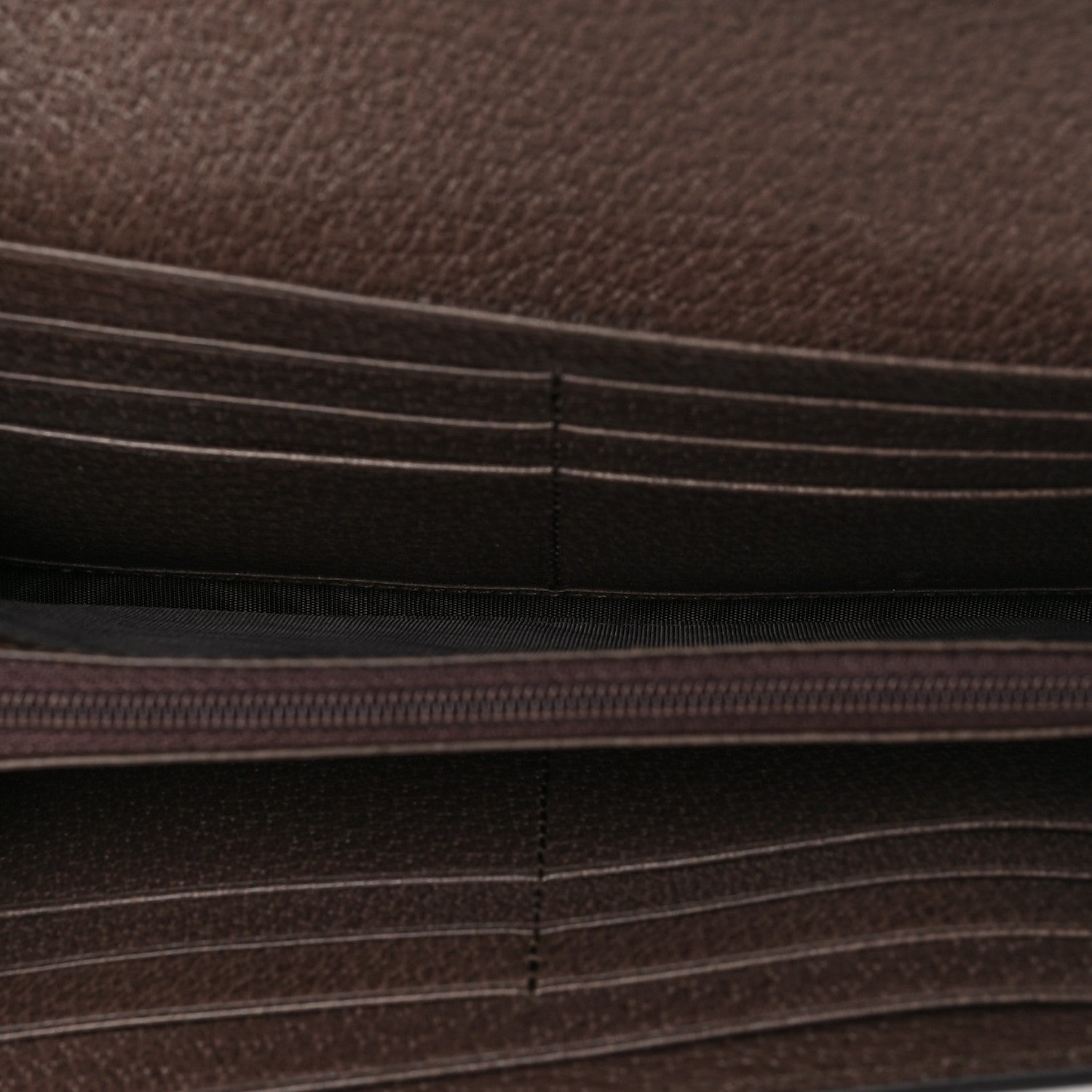 Gucci GG Supreme Monogram Web Ophidia Continental Wallet Brown 5 of 8