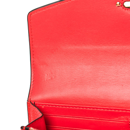 Mulberry Small Classic Grain Darley Wallet Fiery Red 11 of 14