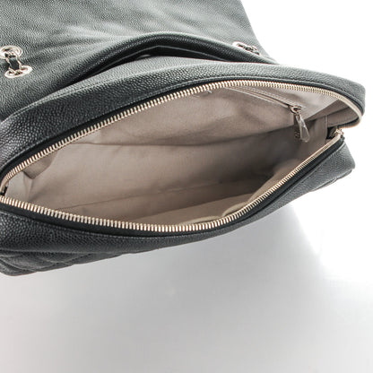 Chanel Caviar Quilted Jumbo Easy Flap Black 6 of 8