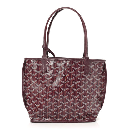 Goyard Goyardine Reversible Mini Anjou Burgundy 1 of 18