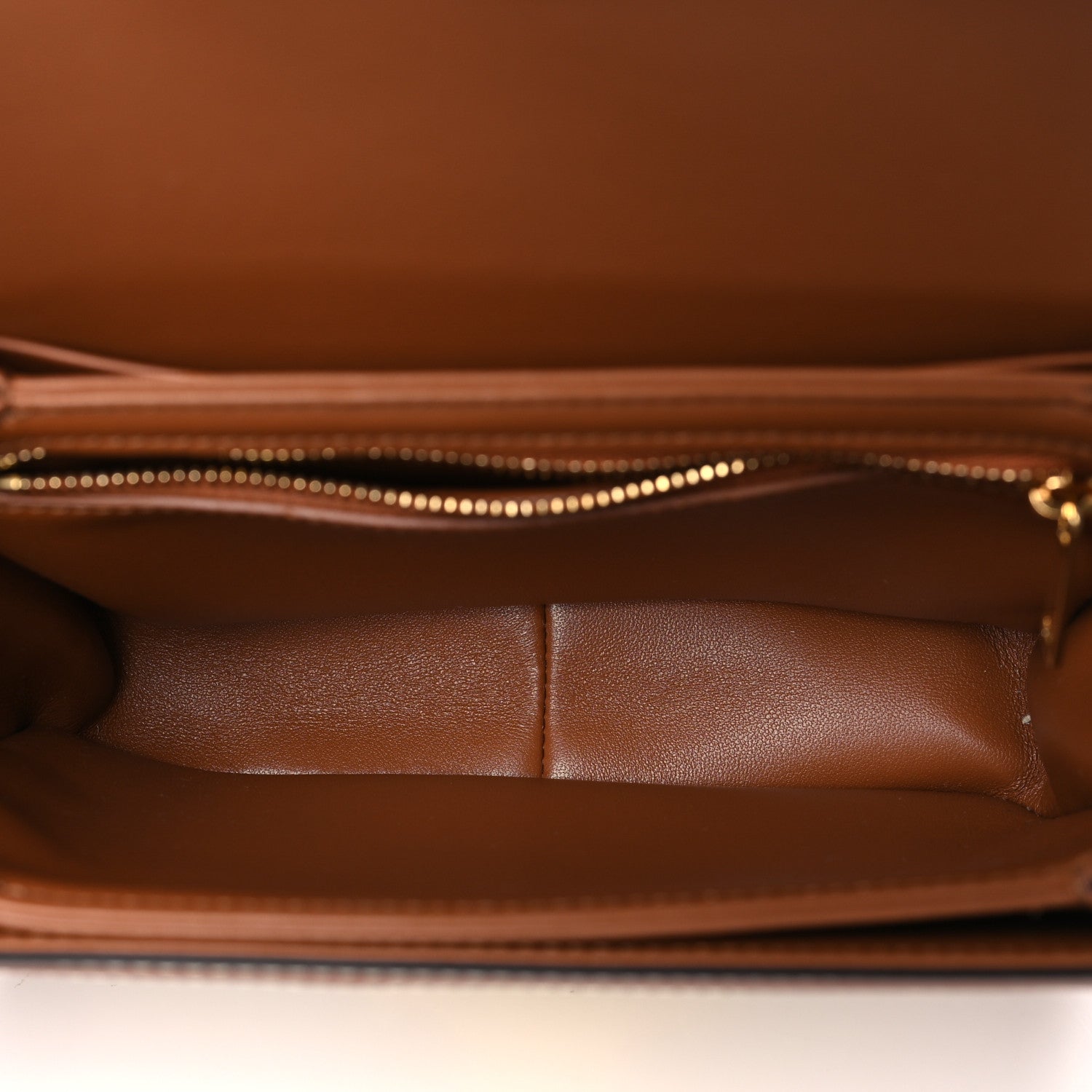 Celine Embroidered Raffia Natural Calfskin Teen Triomphe Natural Tan 5 of 9