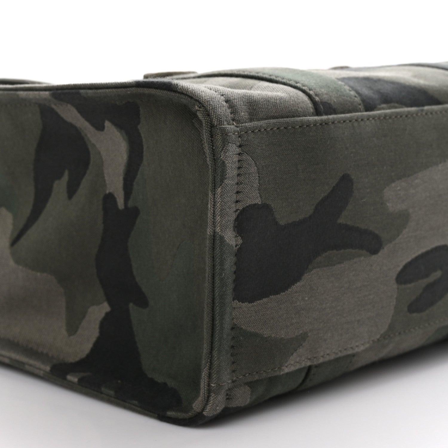 Marc Jacobs Canvas Camouflage Medium The Tote Bag Khaki 8 of 9