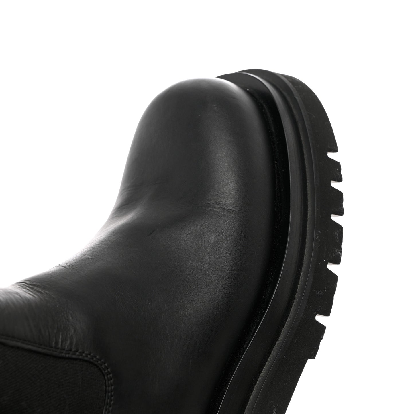 Calfskin The Lug Chelsea 55mm Boots 37 Black