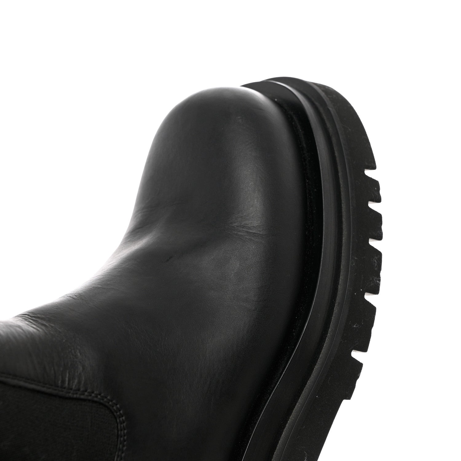 Bottega Veneta Calfskin The Lug Chelsea 55mm Boots 37 Black 10 of 13