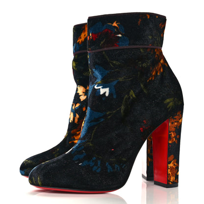 Christian Louboutin Veau Velours Moulamax 85 Booties 40 Black 3 of 7