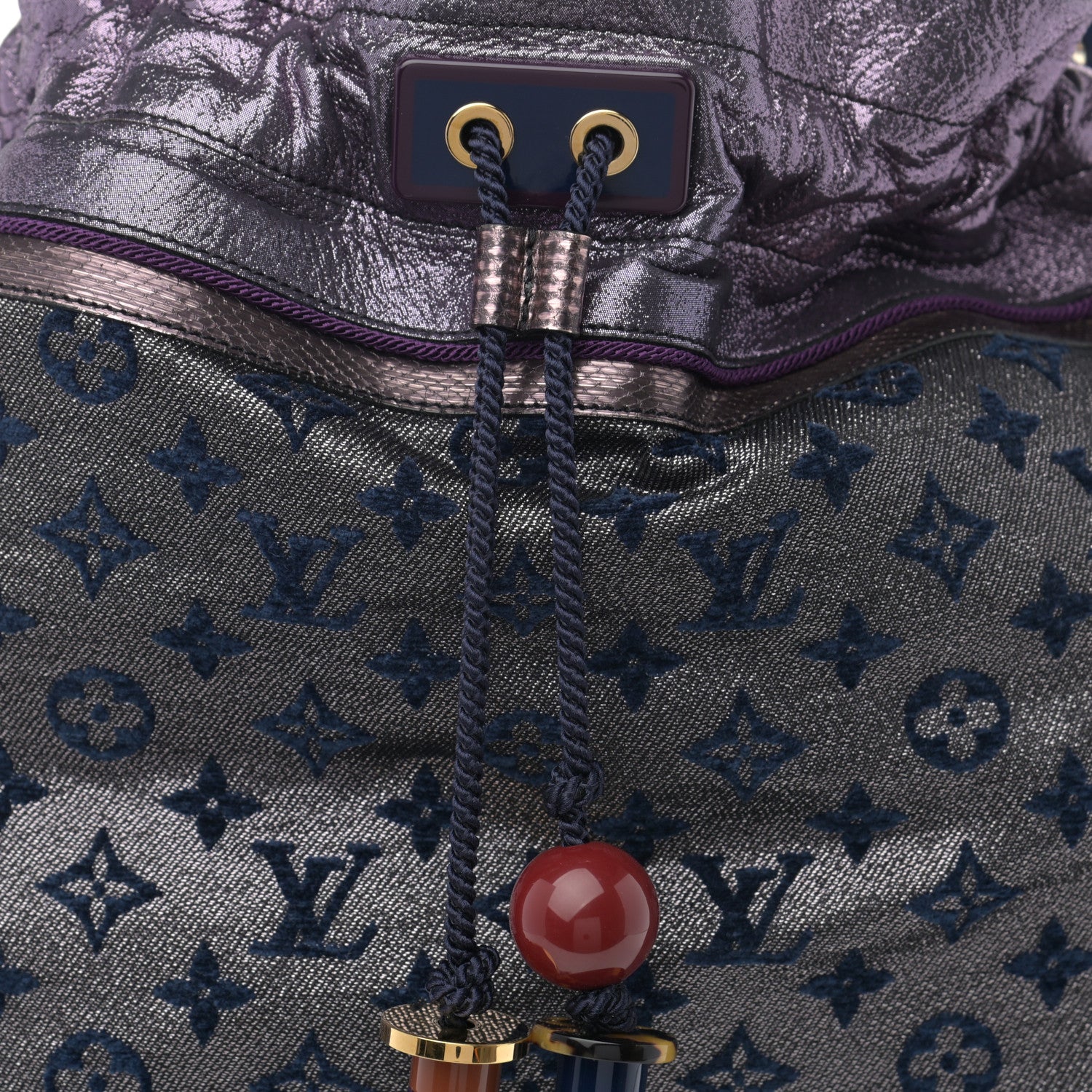Louis Vuitton Monogram Lurex Bluebird 8 of 10