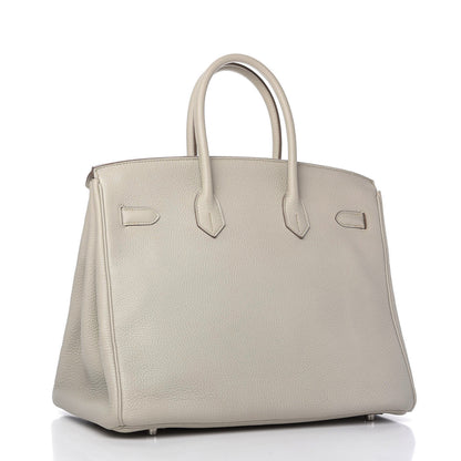 Hermes Togo Birkin 35 Gris Perle 3 of 10