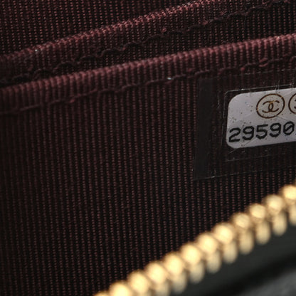 Chanel Caviar Quilted Zip Coin Purse Black 7 of 10