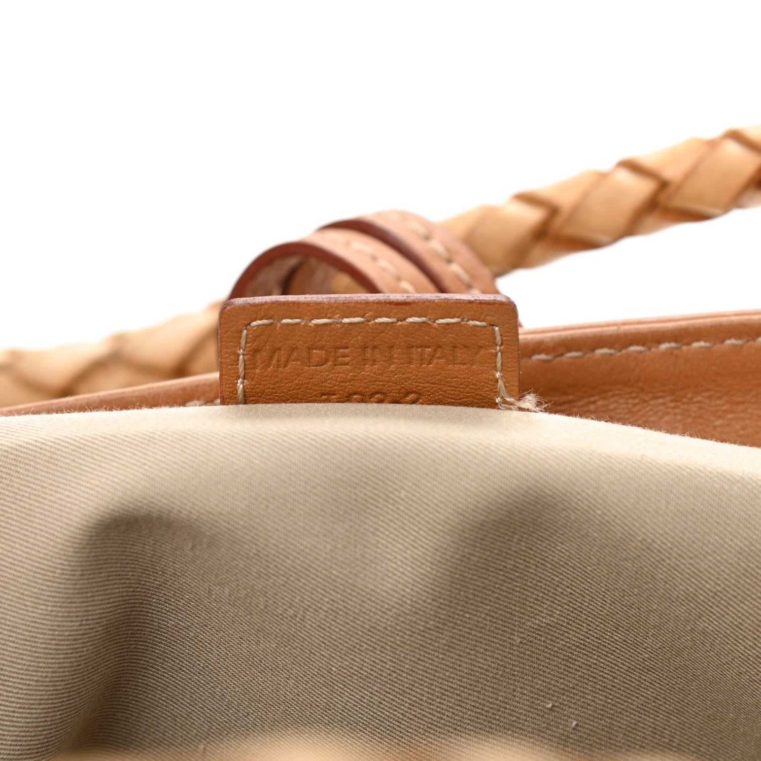 Burberry Haymarket Check Suede Horn Toggle Shoulder Bag Red 7 of 9