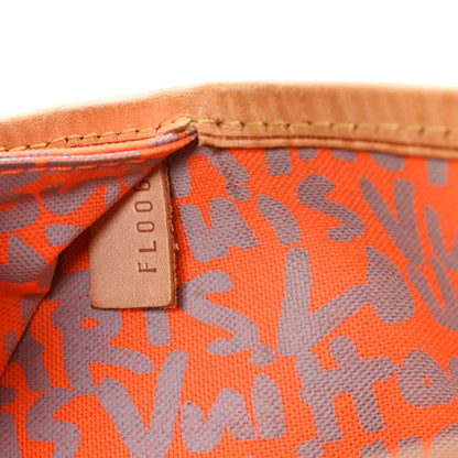 Louis Vuitton Monogram Graffiti Neverfull GM Orange 7 of 11