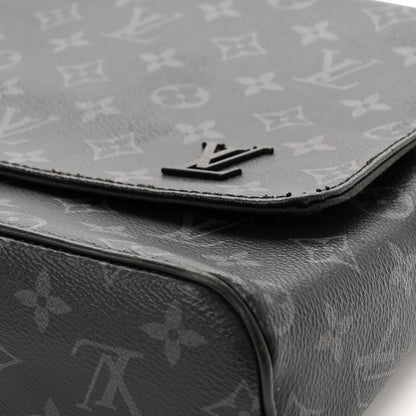 Louis Vuitton Monogram Eclipse District PM Black 12 of 14