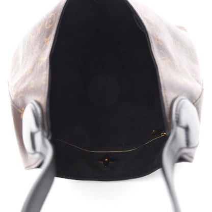 Louis Vuitton Monogram Flower Hobo Black 5 of 13