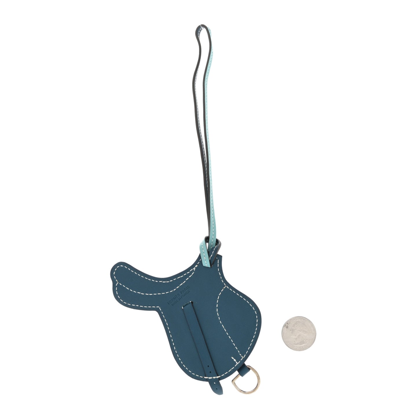 Swift Paddock Selle Horse Saddle Bag Charm Bleu Atoll Colvert