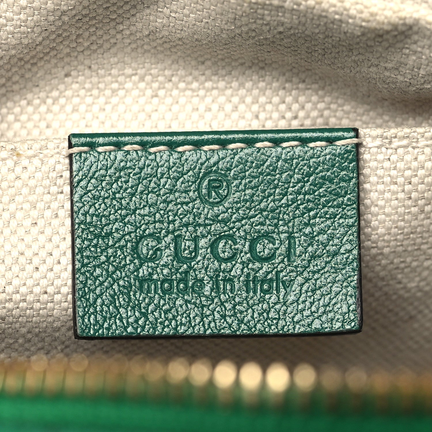 Gucci Azalea Calfskin Enamel Matelasse Diagonal Small Torchon GG Marmont Chain Shoulder Bag New Shamarock Emerald 6 of 11