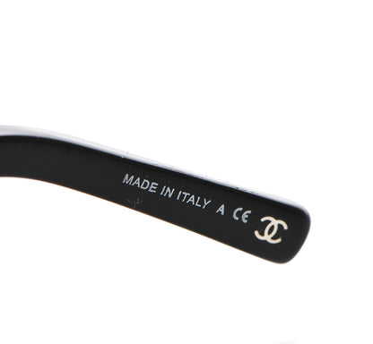 Chanel Quilted CC Sunglasses 4168 Black 7 of 7