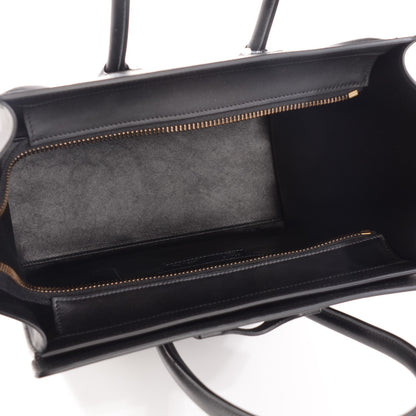 Celine Smooth Calfskin Micro Luggage Black 7 of 8