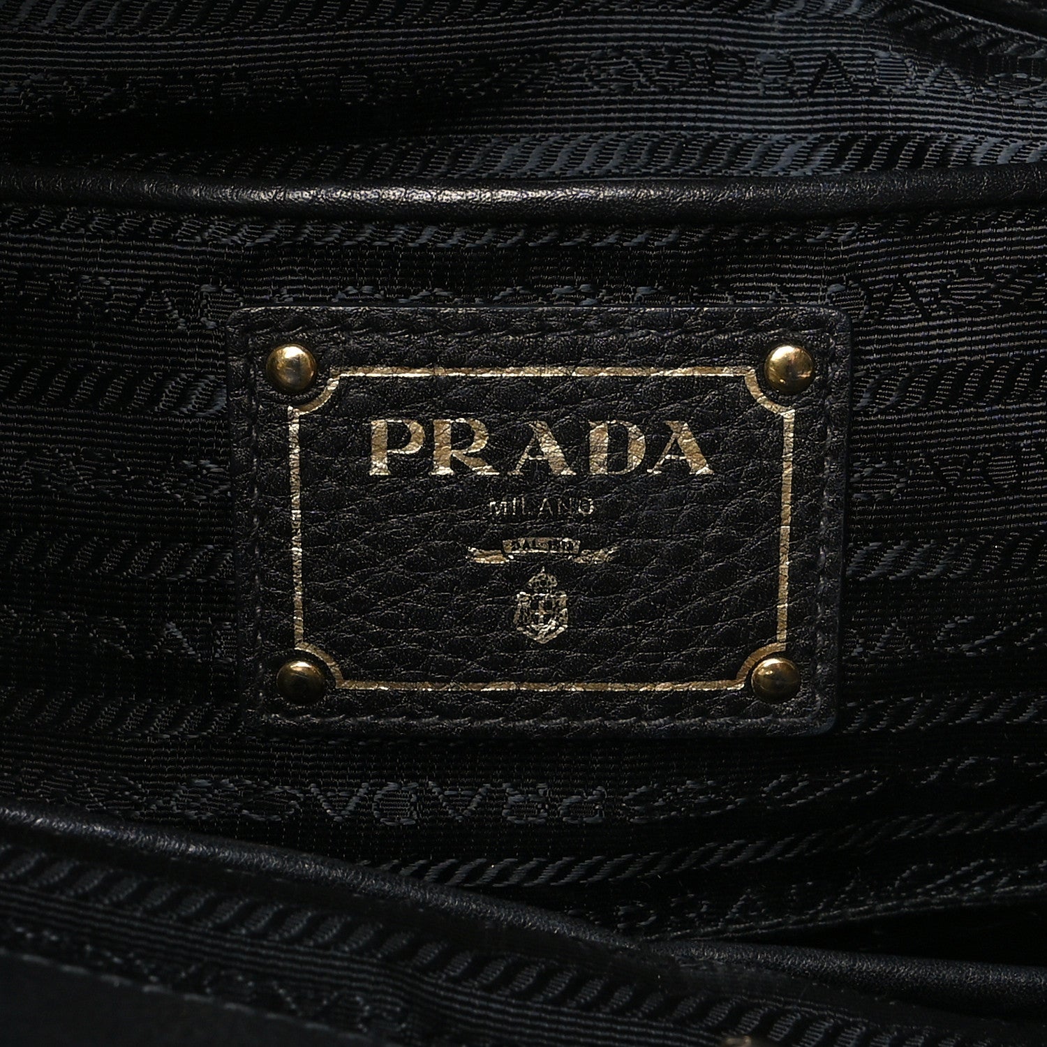 Prada Vitello Daino Large Double Zip Tote Black 8 of 16