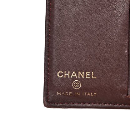 Chanel Lambskin Quilted Card Holder Wallet Black 8 of 12