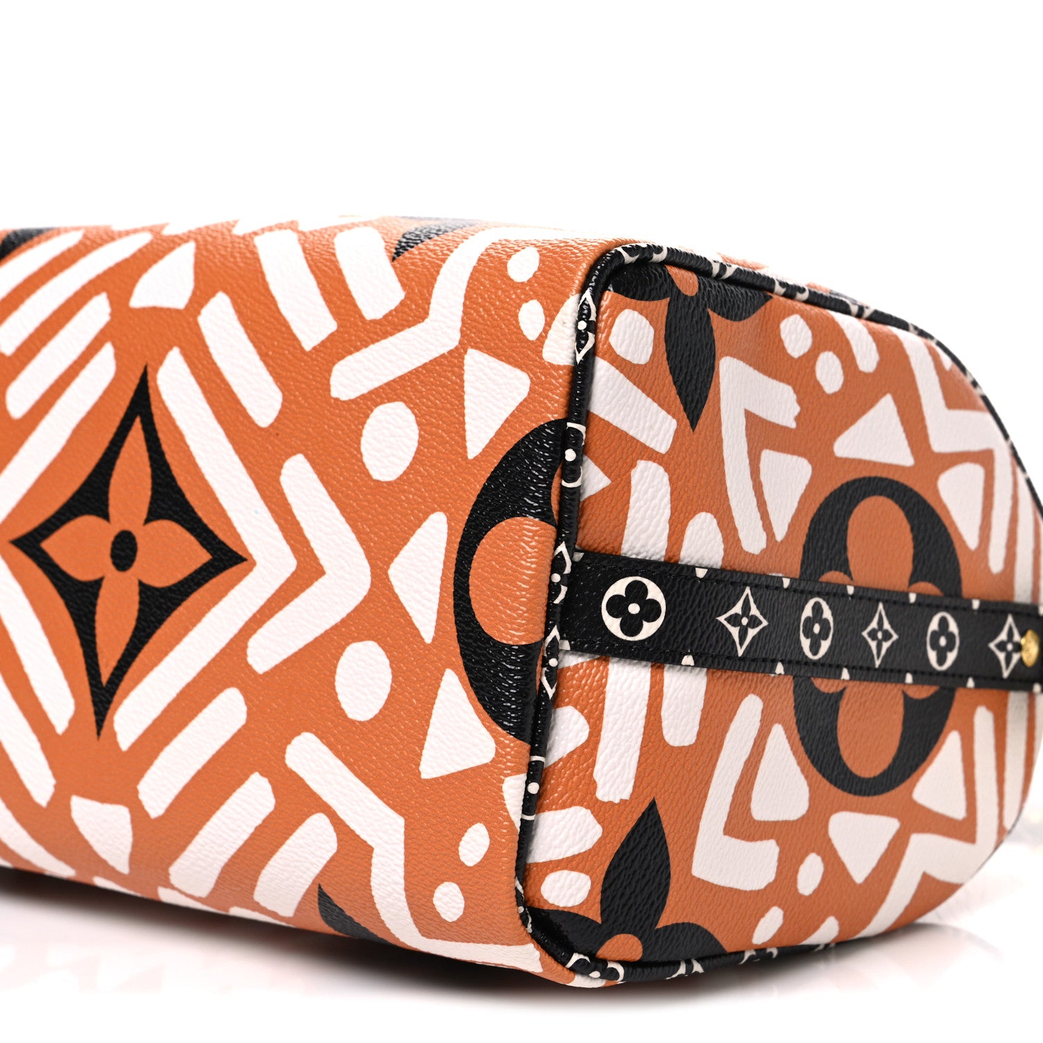 Louis Vuitton Monogram Giant Crafty Speedy Bandouliere 25 Creme Caramel 9 of 9