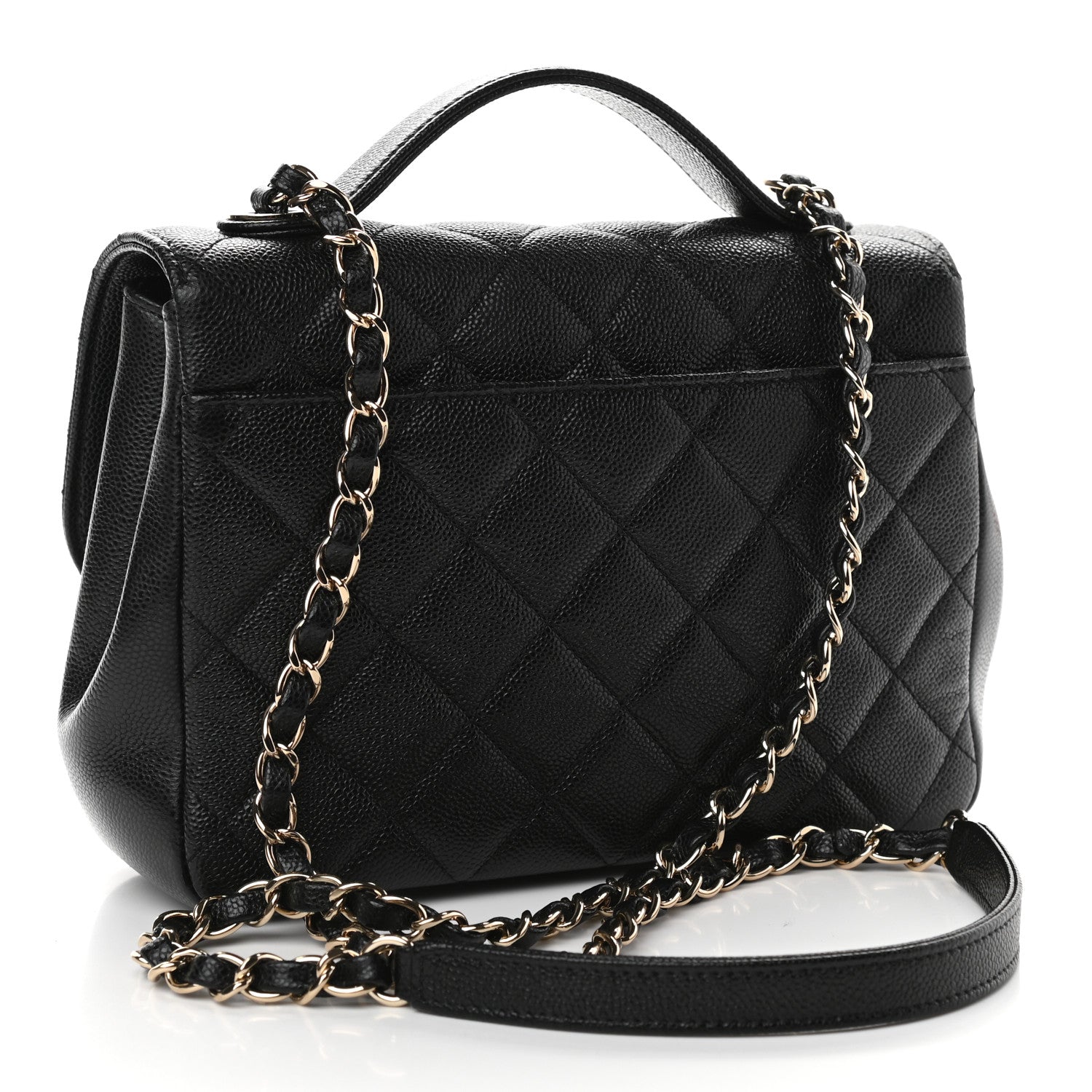 Chanel Caviar Quilted Medium Business Affinity Flap Black 3 of 9