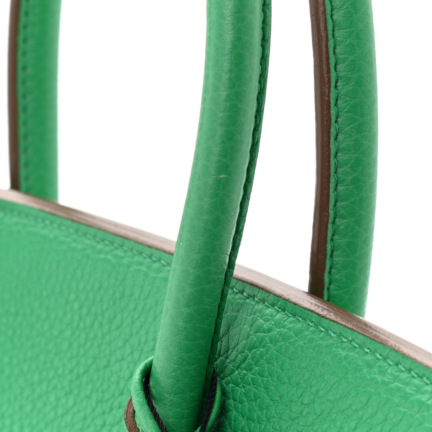 Hermes Taurillon Clemence Birkin 35 Menthe 12 of 12