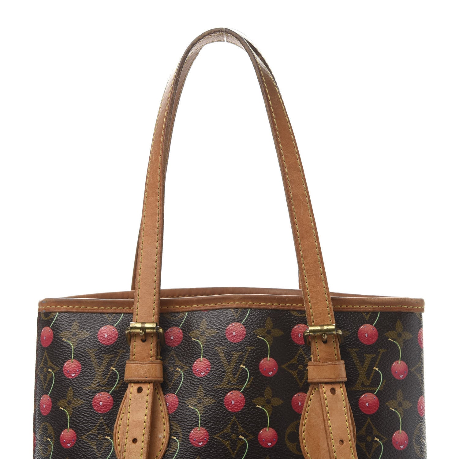 Louis Vuitton Monogram Cerises Bucket Bag 12 of 14