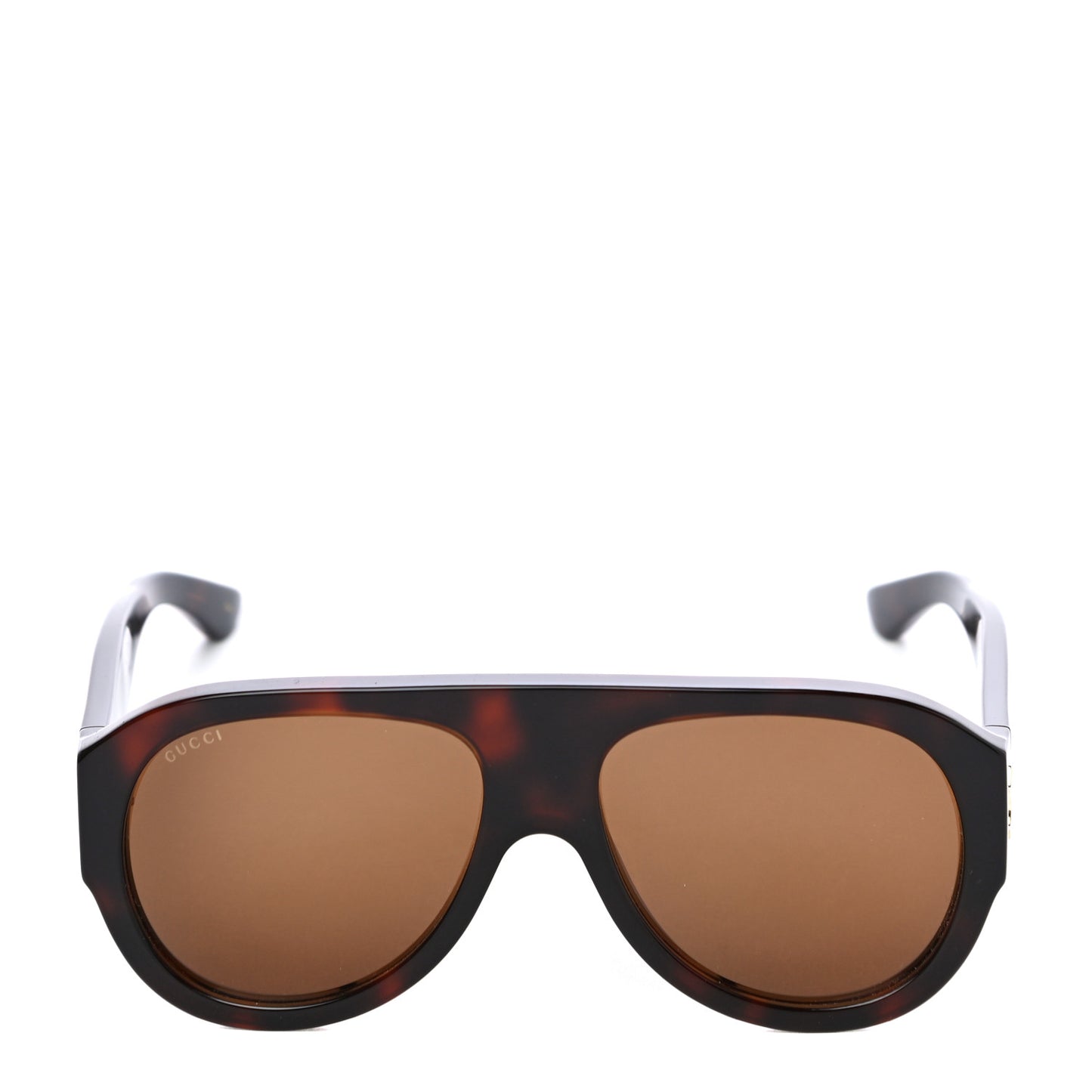 Acetate Aviator Sunglasses GG0668S Havana