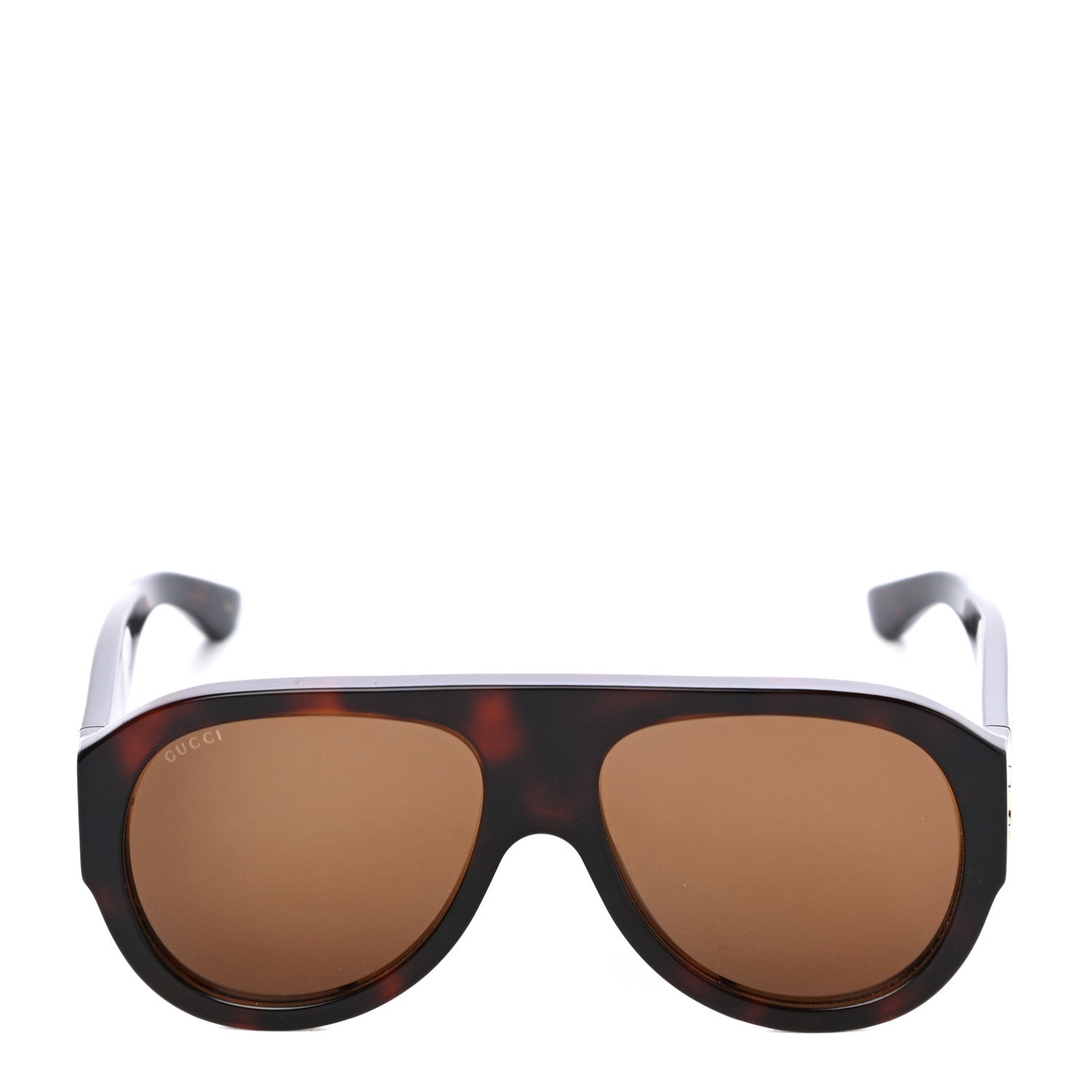 Gucci Acetate Aviator Sunglasses GG0668S Havana 4 of 7