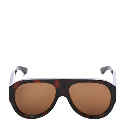 Gucci Acetate Aviator Sunglasses GG0668S Havana 4 of 7