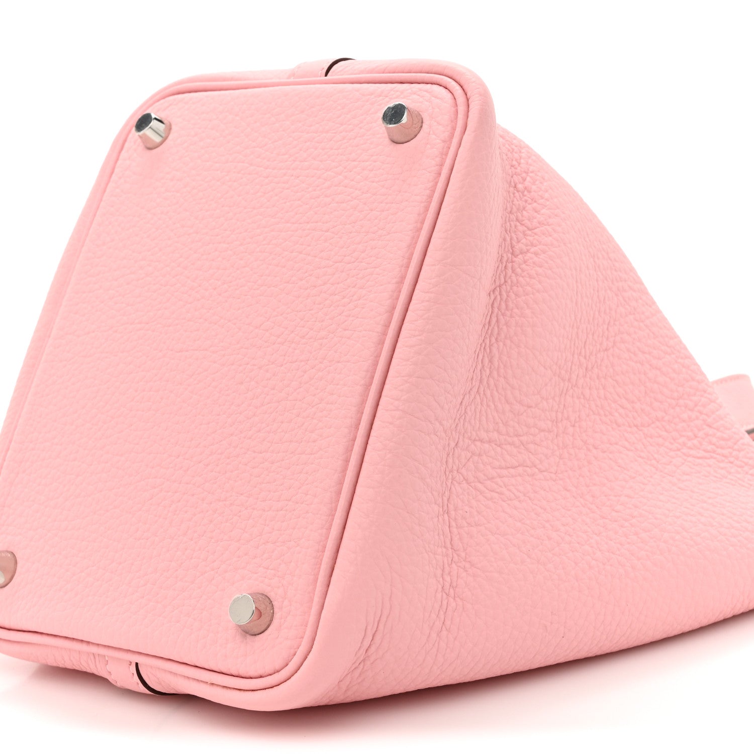 Hermes Taurillon Clemence Picotin Lock 18 PM Rose Sakura 9 of 10