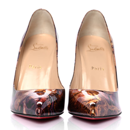 Christian Louboutin Patent Saturne Pigalle Follies 100 Pumps 39 Multicolor 2 of 8