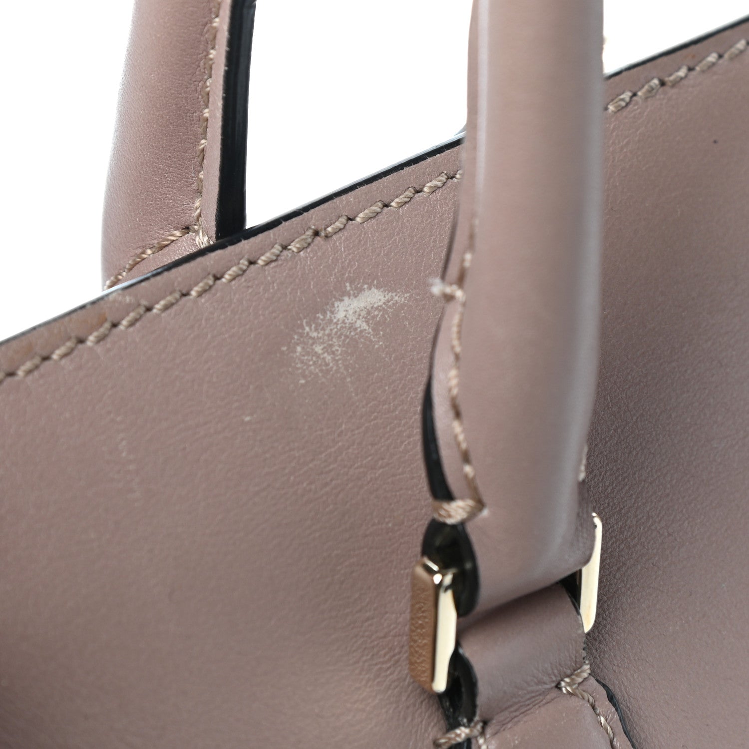 Valentino Garavani Vitello Rockstud Double Handle Tote Poudre 9 of 14