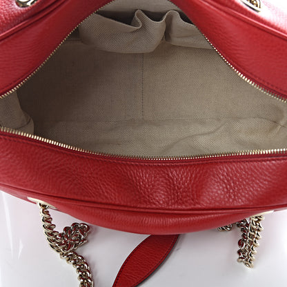 Gucci Cellarius Calfskin Medium Soho Bowler Tabasco 5 of 10