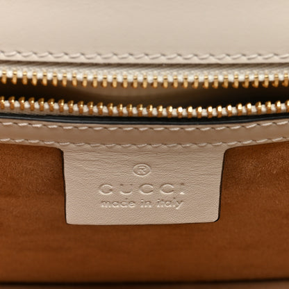 Gucci Calfskin Small Sylvie Shoulder Bag Off White 6 of 10