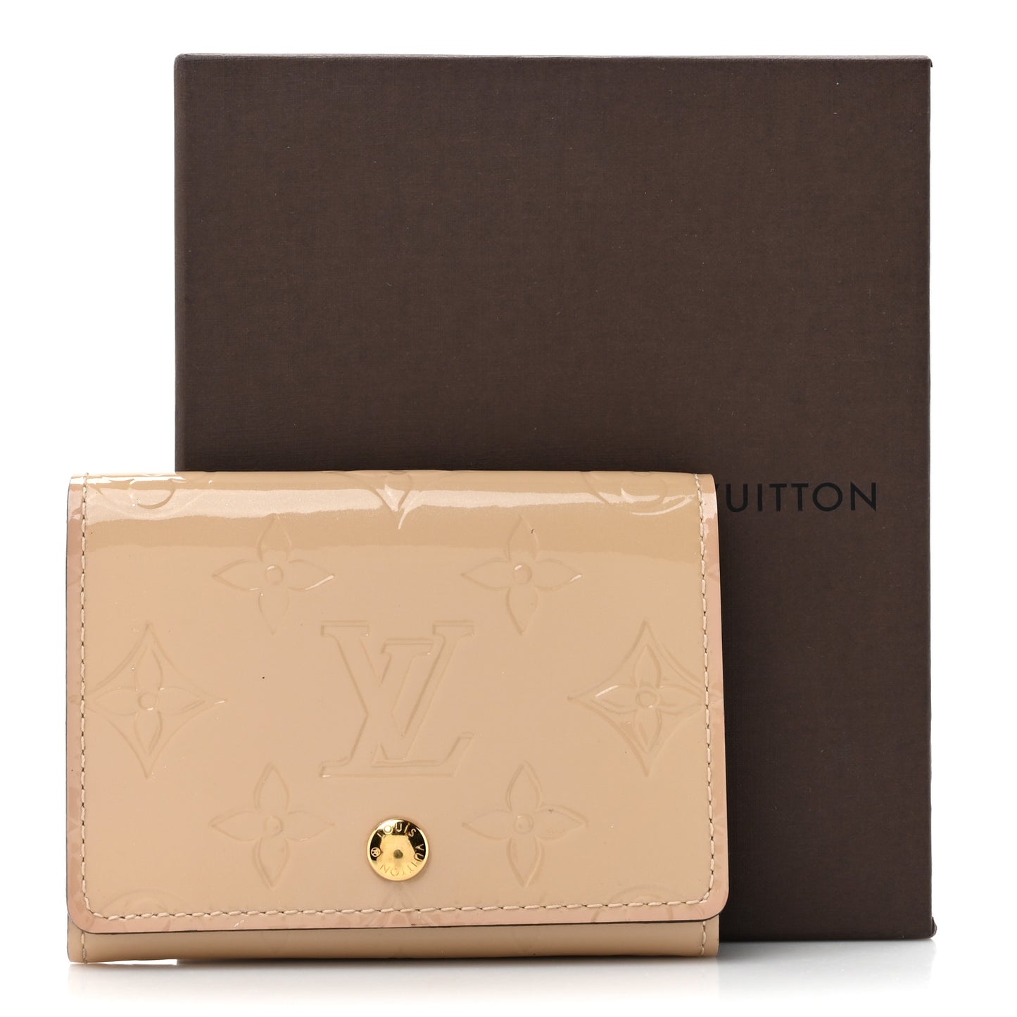 Vernis Business Card Holder Dune