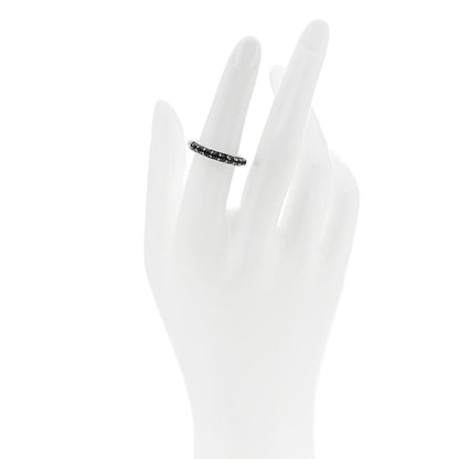 David Yurman Sterling Silver Hematine Cable Berries Ring 52 6 2 of 4