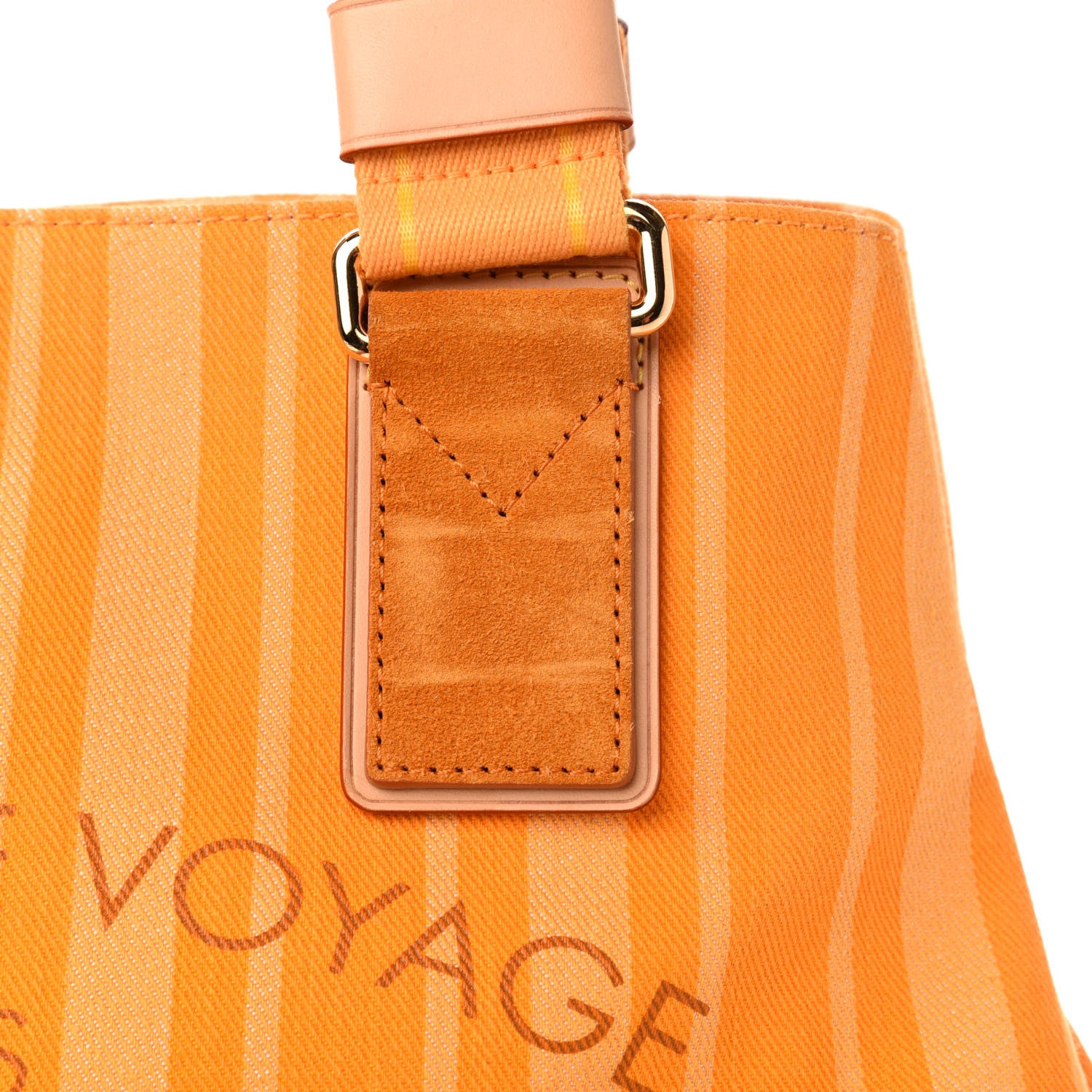 Louis Vuitton Denim Articles de Voyage Cabas Ocre 13 of 14