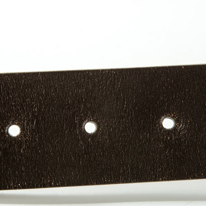 Gucci Calfskin Square G Belt 90 36 Dark Brown 4 of 6