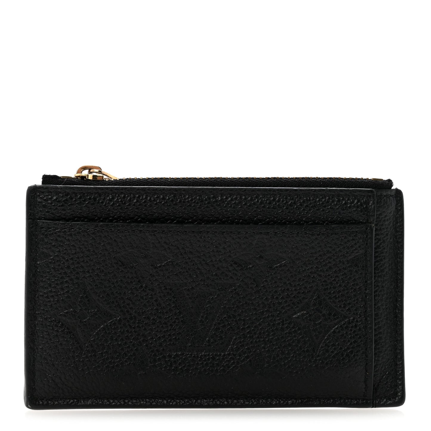 Empreinte Zipper Card Holder Black