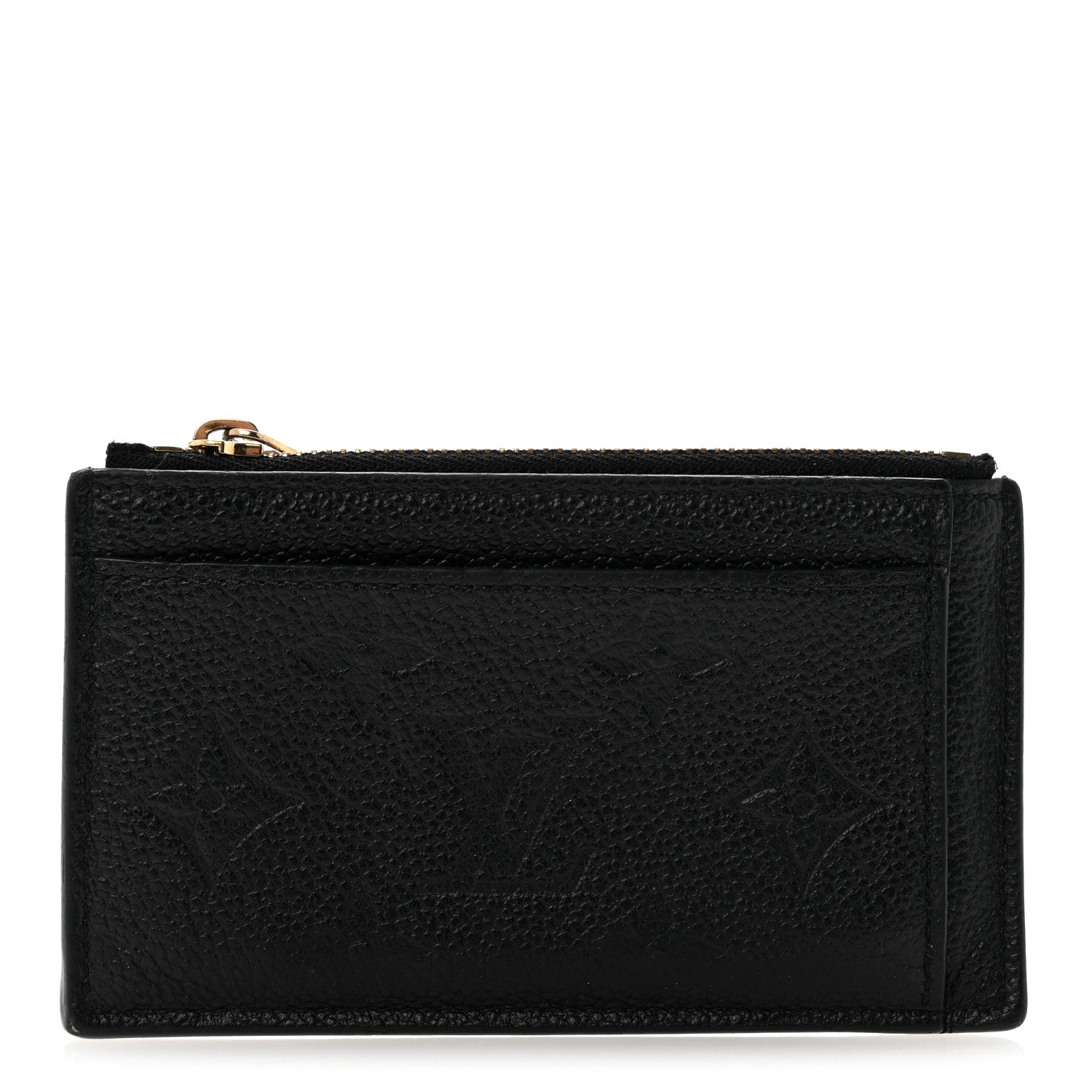 Louis Vuitton Empreinte Zipper Card Holder Black 1 of 11