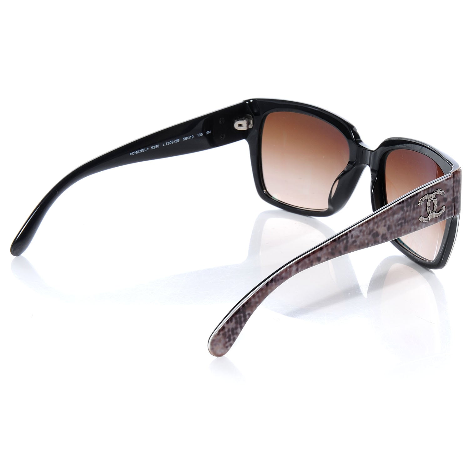 Chanel CC Tweed Sunglasses 5220 2 of 10