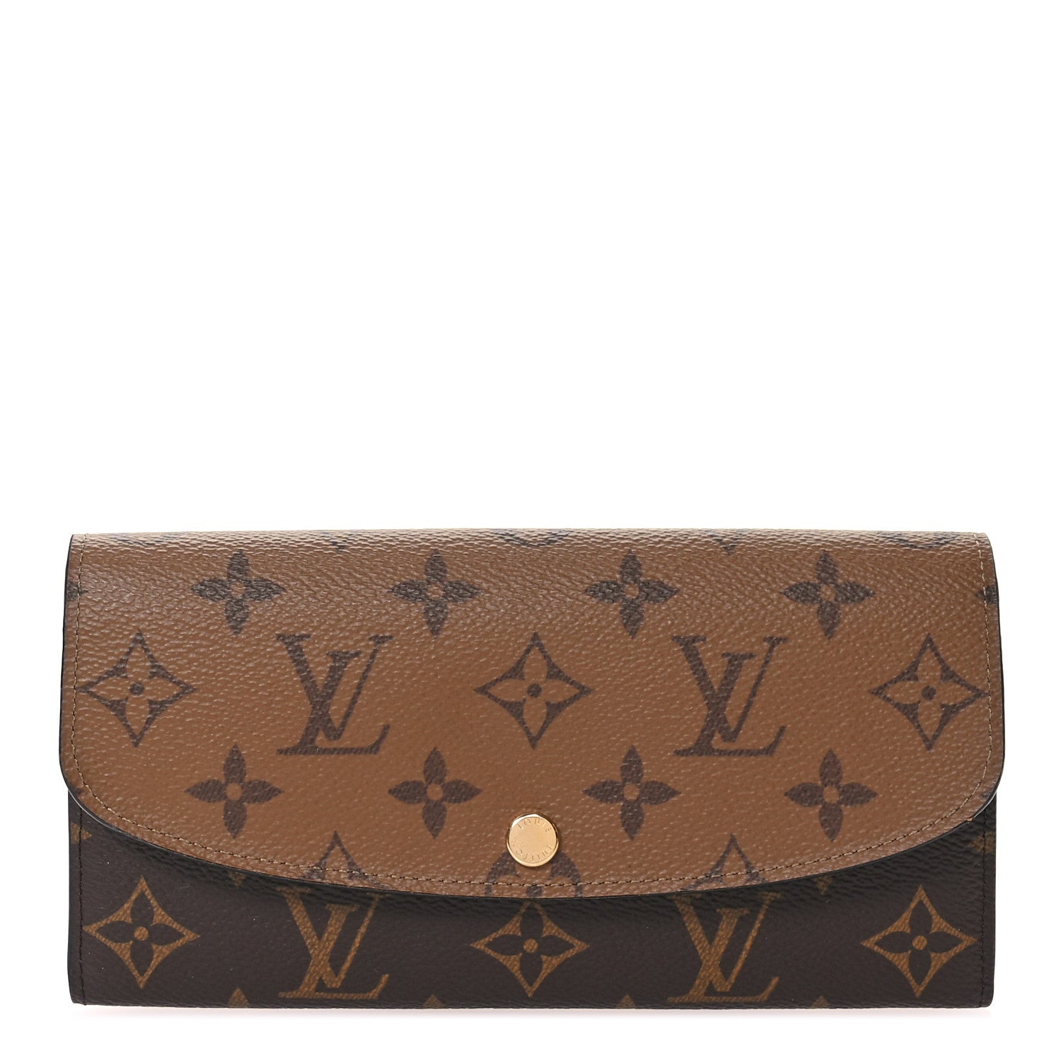 Louis Vuitton Reverse Monogram Emilie Wallet 1 of 6