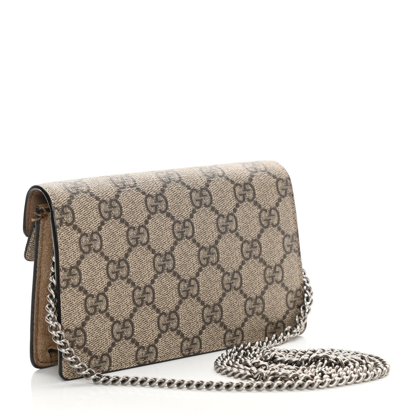GG Supreme Monogram Super Mini Dionysus Shoulder Bag Taupe