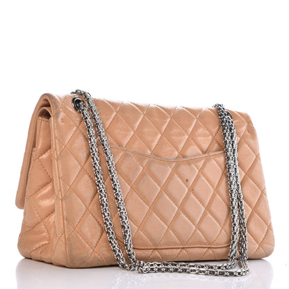 Chanel Iridescent Calfskin Quilted 2.55 Reissue 227 Flap Beige 3 of 16