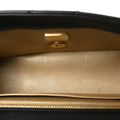 Chanel Lambskin Quilted Mini Rectangular Pearl Crush Flap Black 5 of 11