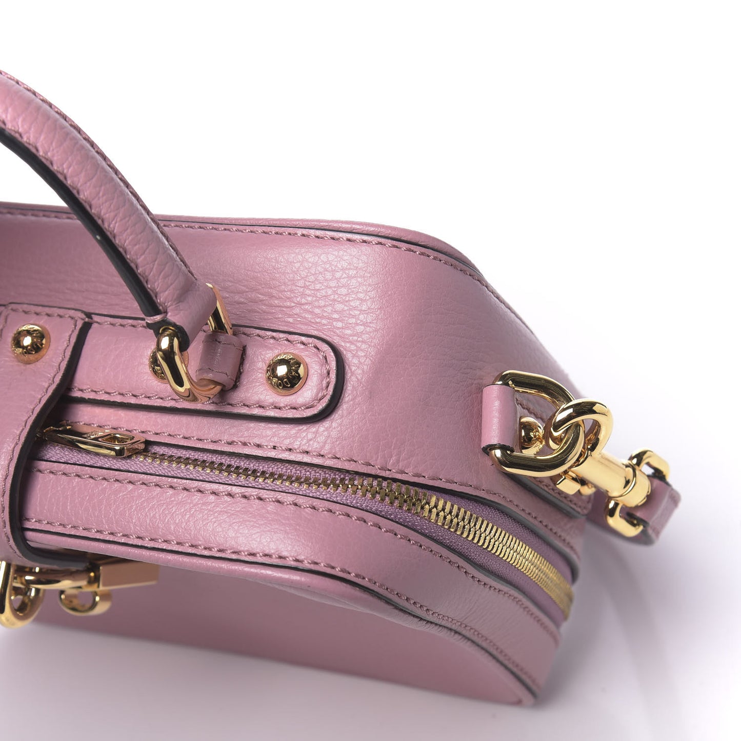 Calfskin Miss Bonita Box Bag Pink