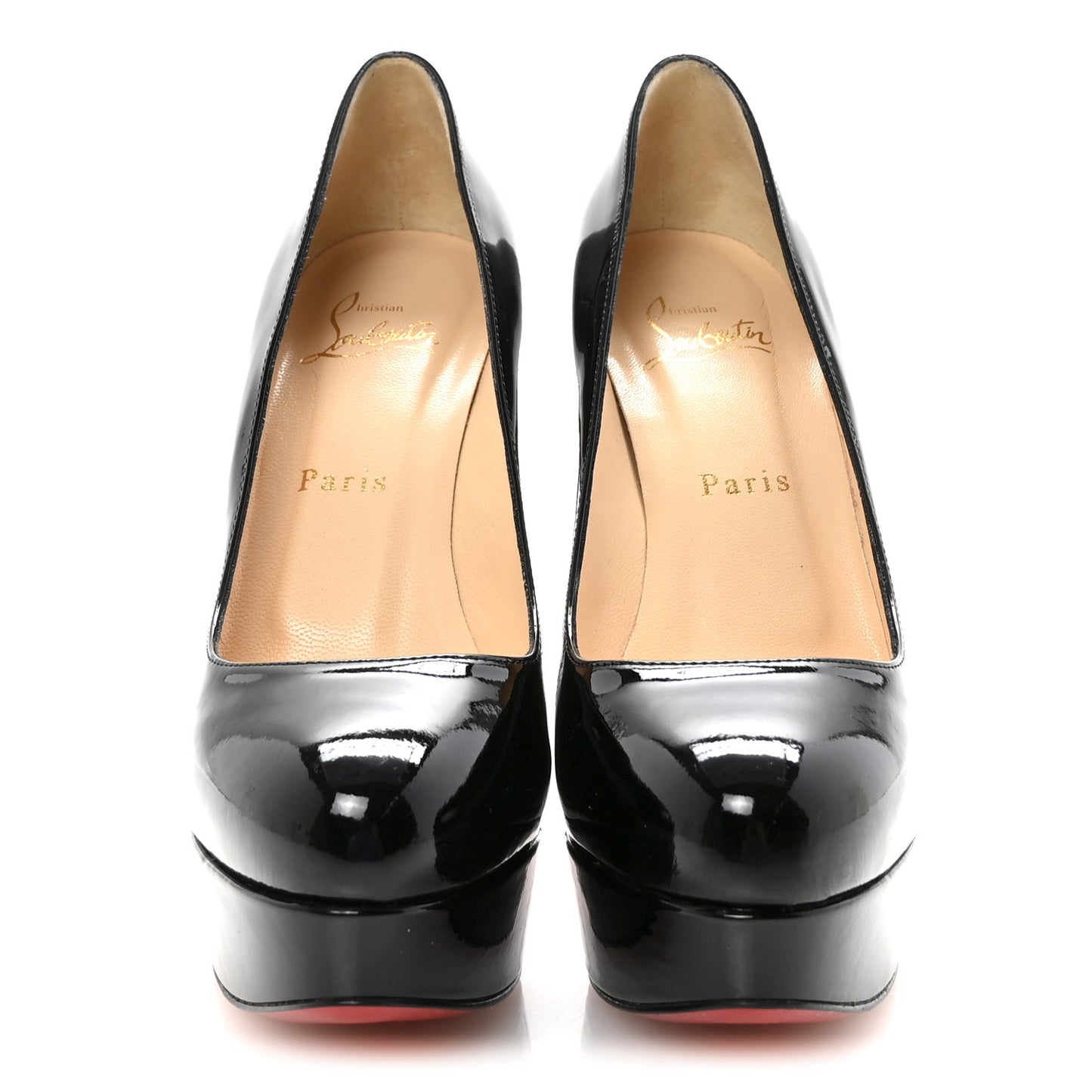 Patent Dirditta 130 Platform Pumps 37 Black