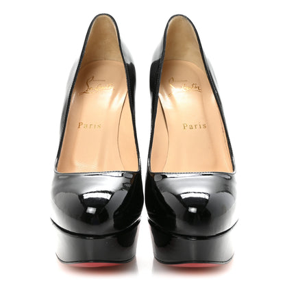 Christian Louboutin Patent Dirditta 130 Platform Pumps 37 Black 3 of 9