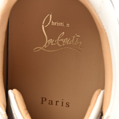 Christian Louboutin Calfskin Vieira Flat Sneakers 38 White 7 of 11